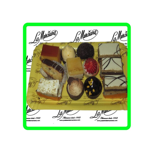 Bandeja 12 pasteles (aprox 250 Gr.)