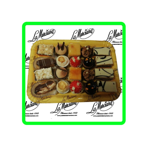 Bandeja 20/24 pasteles (aprox 500 Gr.)