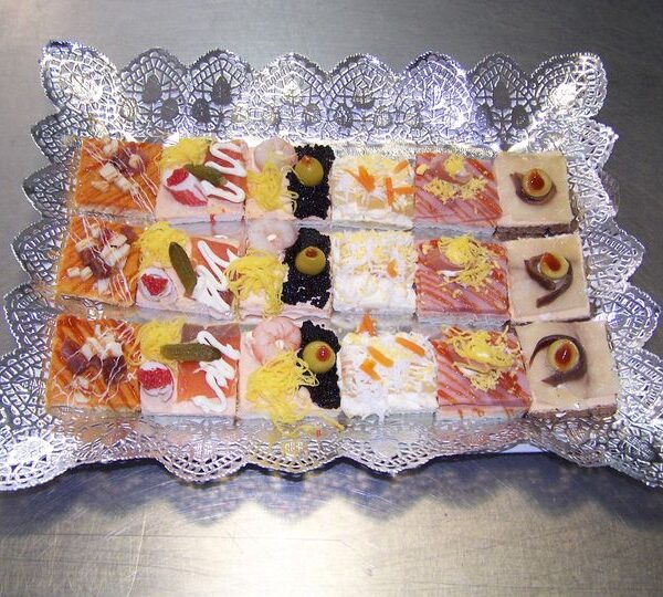Bandeja 18 canapés