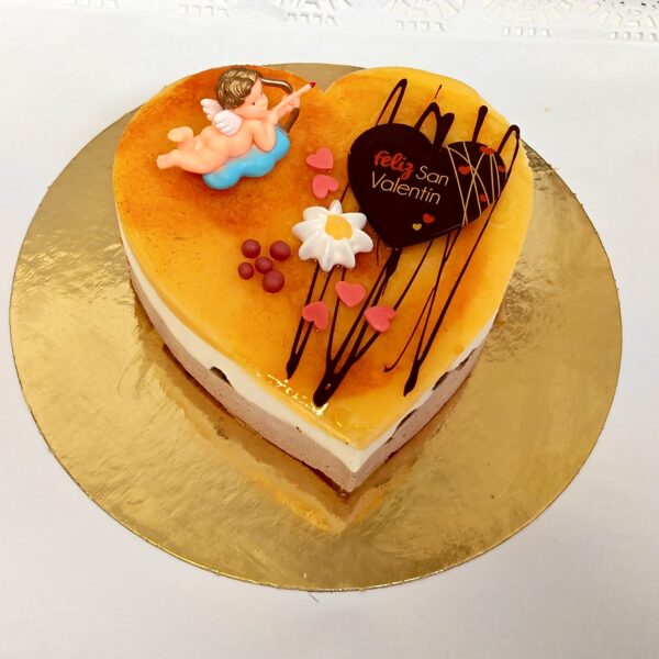 Tarta corazón maxini